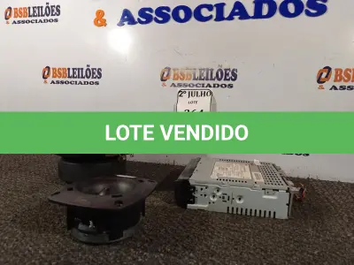 LOTE 364 - 01 SUBWOOFER PUNCH ,01CD PLAYER PANASONIC E 01 TWEETER  SELENIUM (NO ESTADO) ATENÇÃO! FAZER A VISITAÇÃO ANTES DE ARREMATAR, NÃO SABEMOS SE FUNCIONA. LEILÃO NÃO TEM GARANTIA E NEM DEVOLUÇÃO, SUJEITO A POSSÍVEIS AVARIAS VISÍVEIS/OCULTAS E/OU AUSÊNCIA DE COMPONENTES.