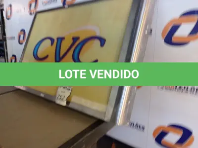 LOTE 252 - 01 PAINEL LUMINOSO (NO ESTADO) ATENÇÃO! FAZER A VISITAÇÃO ANTES DE ARREMATAR, NÃO SABEMOS SE FUNCIONA. LEILÃO NÃO TEM GARANTIA E NEM DEVOLUÇÃO, SUJEITO A POSSÍVEIS AVARIAS VISÍVEIS/OCULTAS E/OU AUSÊNCIA DE COMPONENTES.