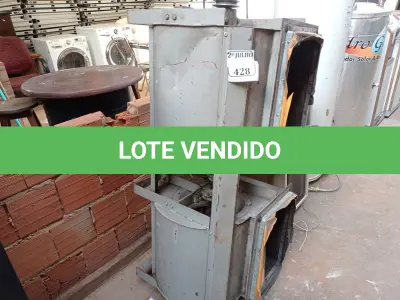 LOTE 428 - 01 EXAUSTOR INDUSTRIAL PARA AR-CONDICIONADO (NO ESTADO) ATENÇÃO! FAZER A VISITAÇÃO ANTES DE ARREMATAR, NÃO SABEMOS SE FUNCIONA. LEILÃO NÃO TEM GARANTIA E NEM DEVOLUÇÃO, SUJEITO A POSSÍVEIS AVARIAS VISÍVEIS/OCULTAS E/OU AUSÊNCIA DE COMPONENTES.