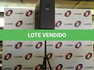 LOTE 263 - 01 CAIXA DE SOM MARCA SELENIUM PASSIVA COM TRIPE (NO ESTADO) ATENÇÃO! FAZER A VISITAÇÃO ANTES DE ARREMATAR, NÃO SABEMOS SE FUNCIONA. LEILÃO NÃO TEM GARANTIA E NEM DEVOLUÇÃO, SUJEITO A POSSÍVEIS AVARIAS VISÍVEIS/OCULTAS E/OU AUSÊNCIA DE COMPONENTES.