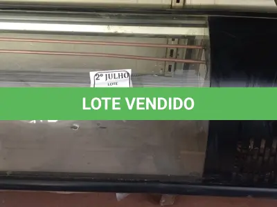LOTE 321 - 01 ESTUFA FRIA PARA SHUSHI (NO ESTADO) ATENÇÃO! FAZER A VISITAÇÃO ANTES DE ARREMATAR, NÃO SABEMOS SE FUNCIONA. LEILÃO NÃO TEM GARANTIA E NEM DEVOLUÇÃO, SUJEITO A POSSÍVEIS AVARIAS VISÍVEIS/OCULTAS E/OU AUSÊNCIA DE COMPONENTES.