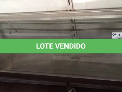 LOTE 322 - 01 ESTUFA FRIA PARA SHUSHI (NO ESTADO) ATENÇÃO! FAZER A VISITAÇÃO ANTES DE ARREMATAR, NÃO SABEMOS SE FUNCIONA. LEILÃO NÃO TEM GARANTIA E NEM DEVOLUÇÃO, SUJEITO A POSSÍVEIS AVARIAS VISÍVEIS/OCULTAS E/OU AUSÊNCIA DE COMPONENTES.VISÍVEIS/OCULTAS E/OU AUSÊNCIA DE COMPONENTES.