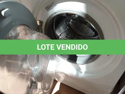 LOTE 402 - 01 LAVA E SECA MARCA LG 12KG (NO ESTADO) ATENÇÃO! FAZER A VISITAÇÃO ANTES DE ARREMATAR, NÃO SABEMOS SE FUNCIONA. LEILÃO NÃO TEM GARANTIA E NEM DEVOLUÇÃO, SUJEITO A POSSÍVEIS AVARIAS VISÍVEIS/OCULTAS E/OU AUSÊNCIA DE COMPONENTES.