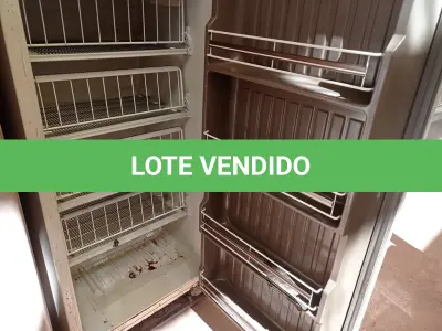 LOTE 412 - 01 FREEZER VERTICAL BRASTEMP 220V (NO ESTADO) ATENÇÃO! FAZER A VISITAÇÃO ANTES DE ARREMATAR, NÃO SABEMOS SE FUNCIONA. LEILÃO NÃO TEM GARANTIA E NEM DEVOLUÇÃO, SUJEITO A POSSÍVEIS AVARIAS VISÍVEIS/OCULTAS E/OU AUSÊNCIA DE COMPONENTES.