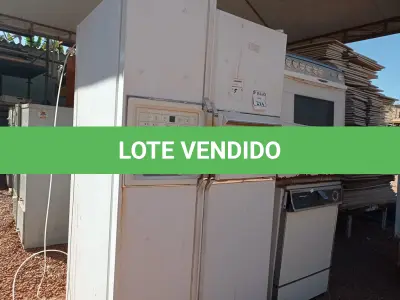 LOTE 214 - 01 GELADEIRA, 01FOGÃO ,01 LAVA-LOUÇA PARA RETIRADA DE PEÇAS (NO ESTADO) ATENÇÃO! FAZER A VISITAÇÃO ANTES DE ARREMATAR, NÃO SABEMOS SE FUNCIONA. LEILÃO NÃO TEM GARANTIA E NEM DEVOLUÇÃO, SUJEITO A POSSÍVEIS AVARIAS VISÍVEIS/OCULTAS E/OU AUSÊNCIA DE COMPONENTES.