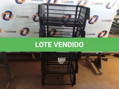 LOTE 287 - 06 CESTOS ORGANIZADORES (NO ESTADO) ATENÇÃO! FAZER A VISITAÇÃO ANTES DE ARREMATAR, NÃO SABEMOS SE FUNCIONA. LEILÃO NÃO TEM GARANTIA E NEM DEVOLUÇÃO, SUJEITO A POSSÍVEIS AVARIAS VISÍVEIS/OCULTAS E/OU AUSÊNCIA DE COMPONENTES.