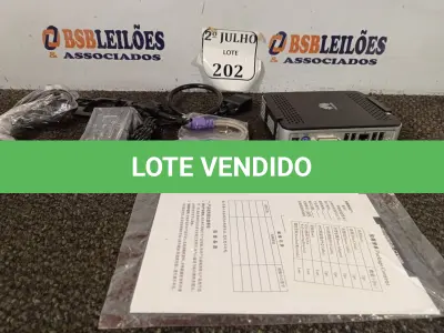 LOTE 202 - 01 MINI PC COM FONTE HUAWEI (NO ESTADO) ATENÇÃO! FAZER A VISITAÇÃO ANTES DE ARREMATAR, NÃO SABEMOS SE FUNCIONA. LEILÃO NÃO TEM GARANTIA E NEM DEVOLUÇÃO, SUJEITO A POSSÍVEIS AVARIAS VISÍVEIS/OCULTAS E/OU AUSÊNCIA DE COMPONENTES.