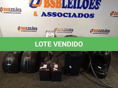 LOTE 267 - 03 NOBREAK ,01 CAFETEIRA 110V NESPRESS E 02 BATERIAS (NO ESTADO) ATENÇÃO! FAZER A VISITAÇÃO ANTES DE ARREMATAR, NÃO SABEMOS SE FUNCIONA. LEILÃO NÃO TEM GARANTIA E NEM DEVOLUÇÃO, SUJEITO A POSSÍVEIS AVARIAS VISÍVEIS/OCULTAS E/OU AUSÊNCIA DE COMPONENTES.