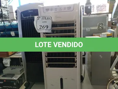 LOTE 269 - 03 CLIMATIZADORES MARCAS E MODELOS DIVERSOS COM AVARIAS (NO ESTADO) ATENÇÃO! FAZER A VISITAÇÃO ANTES DE ARREMATAR, NÃO SABEMOS SE FUNCIONA. LEILÃO NÃO TEM GARANTIA E NEM DEVOLUÇÃO, SUJEITO A POSSÍVEIS AVARIAS VISÍVEIS/OCULTAS E/OU AUSÊNCIA DE COMPONENTES.