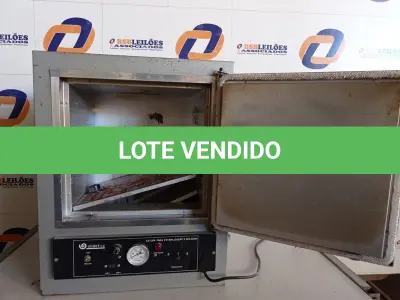 LOTE 337 - 01 ESTUFA PARA ESTERILIZAÇÃO E SECAGEM OLIDEF CZ. (NO ESTADO) ATENÇÃO! FAZER A VISITAÇÃO ANTES DE ARREMATAR, NÃO SABEMOS SE FUNCIONA. LEILÃO NÃO TEM GARANTIA E NEM DEVOLUÇÃO, SUJEITO A POSSÍVEIS AVARIAS VISÍVEIS/OCULTAS E/OU AUSÊNCIA DE COMPONENTES.