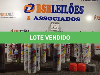 LOTE 111 - 40 TINTAS SPRAY 400ML MUNDIAL PRIME VÁRIAS CORES NOVO. (NO ESTADO)