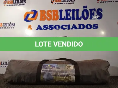 LOTE 251 - 01 BARRACA PARA CAMPING PARA 04 PESSOAS MARCA MASTER (NO ESTADO) ATENÇÃO! FAZER A VISITAÇÃO ANTES DE ARREMATAR, NÃO SABEMOS SE FUNCIONA. LEILÃO NÃO TEM GARANTIA E NEM DEVOLUÇÃO, SUJEITO A POSSÍVEIS AVARIAS VISÍVEIS/OCULTAS E/OU AUSÊNCIA DE COMPONENTES.