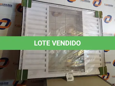 LOTE 082 - 6.060 - JANELA VEN TRAD PRONTA 120X100 QUAD REQ12 - HAIALA NOVO. (NO ESTADO)