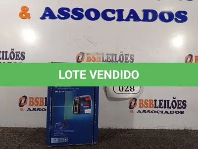 LOTE 028 - 01 NIVEL A LASER GLL 212G - PC 195499 – BOSCH NOVO. (NO ESTADO)