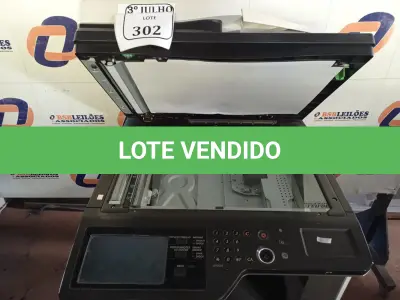 LOTE 302 - 01 IMPRESSORA COPIADORA SHARP MOD:MXM314N. (NO ESTADO) ATENÇÃO! FAZER A VISITAÇÃO ANTES DE ARREMATAR, NÃO SABEMOS SE FUNCIONA. LEILÃO NÃO TEM GARANTIA E NEM DEVOLUÇÃO, SUJEITO A POSSÍVEIS AVARIAS VISÍVEIS/OCULTAS E/OU AUSÊNCIA DE COMPONENTES.