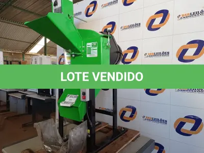 LOTE 117 - 01 TRITURADOR FORRAGEIRO TRF-80 2CV MONO BIVOLT – TRAPP NOVO. (NO ESTADO)