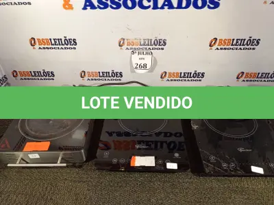 LOTE 268 - 02 FOGÕES DE INDUÇÃO, SENDO 01 MARCA FISCHER 220V, 01 MARCA LECOOK 220V E 01 FOGÃO DE INDUÇÃO 01 BOCA MARCA FISCHER 220V. (NO ESTADO) ATENÇÃO! FAZER A VISITAÇÃO ANTES DE ARREMATAR, NÃO SABEMOS SE FUNCIONA. LEILÃO NÃO TEM GARANTIA E NEM DEVOLUÇÃO, SUJEITO A POSSÍVEIS AVARIAS VISÍVEIS/OCULTAS E/OU AUSÊNCIA DE COMPONENTES.