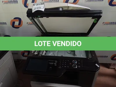 LOTE 295 - 01 IMPRESSORA COPIADORA MARCA SHARP MOD:MX2010U. (NO ESTADO) ATENÇÃO! FAZER A VISITAÇÃO ANTES DE ARREMATAR, NÃO SABEMOS SE FUNCIONA. LEILÃO NÃO TEM GARANTIA E NEM DEVOLUÇÃO, SUJEITO A POSSÍVEIS AVARIAS VISÍVEIS/OCULTAS E/OU AUSÊNCIA DE COMPONENTES.