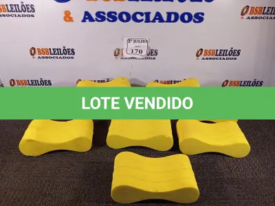LOTE 170 - 09 POLIBÓIAS EVA FLUTUADOR P/ HIDROGINÁSTICA/NATAÇÃO. (NO ESTADO) ATENÇÃO! FAZER A VISITAÇÃO ANTES DE ARREMATAR, NÃO SABEMOS SE FUNCIONA. LEILÃO NÃO TEM GARANTIA E NEM DEVOLUÇÃO, SUJEITO A POSSÍVEIS AVARIAS VISÍVEIS/OCULTAS E/OU AUSÊNCIA DE COMPONENTES.