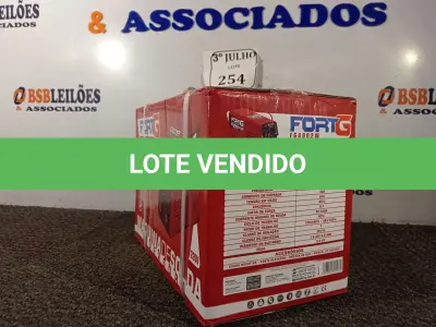 LOTE 254 - 01 MÁQUINA DE SOLDA INVERSORA 220V MARCA FORTG NOVA. (NO ESTADO)