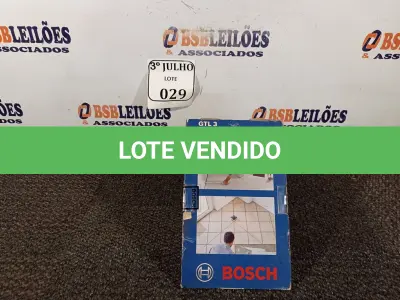 LOTE 029 - 01 NIVEL A LASER PARA LADRILHOS - GTL 3 - BOSCH NOVO. (NO ESTADO)