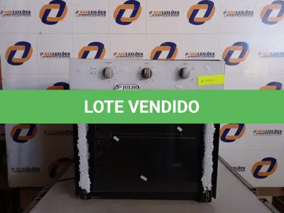 LOTE 238 - 01 FORNO DE EMBUTIR SEM MARCA APARENTE E COM AVARIAS PARA RETIRADA DE PEÇAS. (NO ESTADO) ATENÇÃO! FAZER A VISITAÇÃO ANTES DE ARREMATAR, NÃO SABEMOS SE FUNCIONA. LEILÃO NÃO TEM GARANTIA E NEM DEVOLUÇÃO, SUJEITO A POSSÍVEIS AVARIAS VISÍVEIS/OCULTAS E/OU AUSÊNCIA DE COMPONENTES.