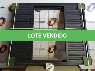 LOTE 083 - 6.488 - JANELA VEN TRAD 120X100 QUAD REQ12 – HAIALA NOVO. (NO ESTADO)