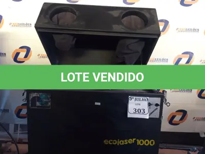 LOTE 303 - 01 MÁQUINA PARA LIMPEZA DE TONNERS. (NO ESTADO) ATENÇÃO! FAZER A VISITAÇÃO ANTES DE ARREMATAR, NÃO SABEMOS SE FUNCIONA. LEILÃO NÃO TEM GARANTIA E NEM DEVOLUÇÃO, SUJEITO A POSSÍVEIS AVARIAS VISÍVEIS/OCULTAS E/OU AUSÊNCIA DE COMPONENTES.