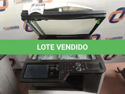 LOTE 296 - 01 IMPRESSORA COPIADORA MARCA SHARP MOD:MX2010U. (NO ESTADO) ATENÇÃO! FAZER A VISITAÇÃO ANTES DE ARREMATAR, NÃO SABEMOS SE FUNCIONA. LEILÃO NÃO TEM GARANTIA E NEM DEVOLUÇÃO, SUJEITO A POSSÍVEIS AVARIAS VISÍVEIS/OCULTAS E/OU AUSÊNCIA DE COMPONENTES.