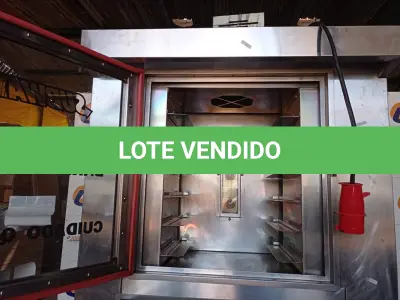 LOTE 328 - 01 FORNO COMBINADO ELÉTRICO COM ESTUFA PANIFICAÇÃO PERFECTA SUBWAY. POTÊNCIA 5500W 2,15CM DE ALTURA, 105CM DE LARGURA E0,68CM DE PROFUNDIDADE (NO ESTADO) ATENÇÃO! FAZER A VISITAÇÃO ANTES DE ARREMATAR, NÃO SABEMOS SE FUNCIONA. LEILÃO NÃO TEM GARANTIA E NEM DEVOLUÇÃO, SUJEITO A POSSÍVEIS AVARIAS VISÍVEIS/OCULTAS E/OU AUSÊNCIA DE COMPONENTES.