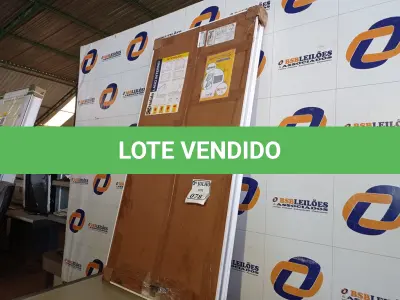 LOTE 078 - 5.469 - JANELA MAXIM-AR PLENNA VERT 060X118 S/G BRANCO HAIALA NOVO. (NO ESTADO)