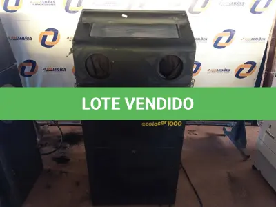 LOTE 303 - 01 MÁQUINA PARA LIMPEZA DE TONNERS. (NO ESTADO) ATENÇÃO! FAZER A VISITAÇÃO ANTES DE ARREMATAR, NÃO SABEMOS SE FUNCIONA. LEILÃO NÃO TEM GARANTIA E NEM DEVOLUÇÃO, SUJEITO A POSSÍVEIS AVARIAS VISÍVEIS/OCULTAS E/OU AUSÊNCIA DE COMPONENTES.