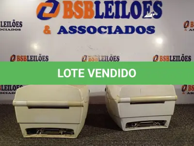 LOTE 311 - 02 IMPRESSORAS DE ETIQUETAS MARCA ZEBRA MOD:TLP 2844 (NO ESTADO) ATENÇÃO! FAZER A VISITAÇÃO ANTES DE ARREMATAR, NÃO SABEMOS SE FUNCIONA. LEILÃO NÃO TEM GARANTIA E NEM DEVOLUÇÃO, SUJEITO A POSSÍVEIS AVARIAS VISÍVEIS/OCULTAS E/OU AUSÊNCIA DE COMPONENTES.