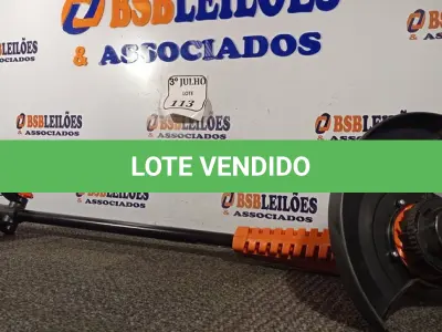 LOTE 113 - 01 APARADOR DE GRAMA 220V AP1000 – TRAPP NOVO. (NO ESTADO)