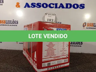LOTE 183 - 01 MÁQUINA DE SOLDA INVERSORA 220V MARCA FORTG NOVA. (NO ESTADO)