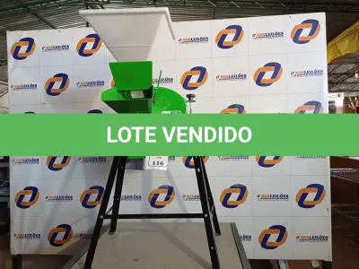 LOTE 116 - 01 TRITURADOR FORRAGEIRO TRF-50 1,5CV 220V MONO – TRAPP NOVO. (NO ESTADO)