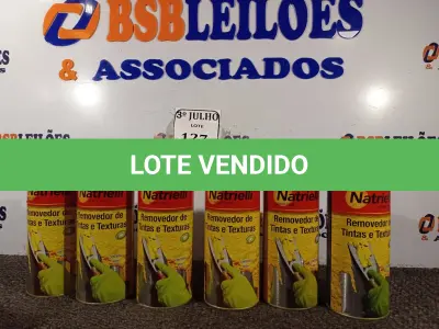 LOTE 127 - 08 REMOVEDORES DE TINTA 900ML - NATRIELLI NOVO. (NO ESTADO)