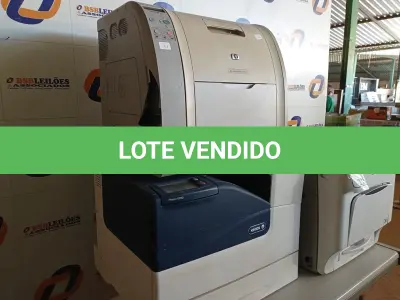 LOTE 219 - 01 IMPRESSORA COLORIDA LASER JET, MODELO:3500 MARCA HP, 01 IMPRESSORA COLORIDA, MODELO: C430DN MARCA RICHO E 01 IMPRESSORA XEROX MOD: PHASER 6700. (NO ESTADO) ATENÇÃO! FAZER A VISITAÇÃO ANTES DE ARREMATAR, NÃO SABEMOS SE FUNCIONA. LEILÃO NÃO TEM GARANTIA E NEM DEVOLUÇÃO, SUJEITO A POSSÍVEIS AVARIAS VISÍVEIS/OCULTAS E/OU AUSÊNCIA DE COMPONENTES.