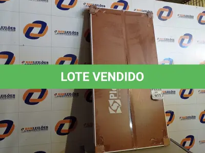 LOTE 077 - 5.470 - JANELA MAXIM-AR PLENNA VERT 060X118 C/G BRANCO HAIALA NOVO. (NO ESTADO)