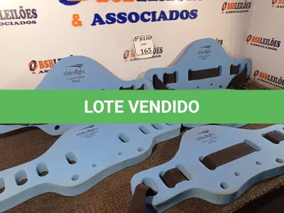 LOTE 165 - 05 CINTOS FLUTUADORES DE HIDROGINÁSTICA. (NO ESTADO) ATENÇÃO! FAZER A VISITAÇÃO ANTES DE ARREMATAR, NÃO SABEMOS SE FUNCIONA. LEILÃO NÃO TEM GARANTIA E NEM DEVOLUÇÃO, SUJEITO A POSSÍVEIS AVARIAS VISÍVEIS/OCULTAS E/OU AUSÊNCIA DE COMPONENTES.