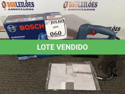 LOTE 060 - 01 SERRA TICOTICO GST 650 450W 220V – BOSCH NOVO. (NO ESTADO)