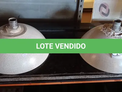 LOTE 181 - 02 CUBAS DE PIA PARA BANHEIRO COM 02 PEDRAS (NO ESTADO) ATENÇÃO! FAZER A VISITAÇÃO ANTES DE ARREMATAR, NÃO SABEMOS SE FUNCIONA. LEILÃO NÃO TEM GARANTIA E NEM DEVOLUÇÃO, SUJEITO A POSSÍVEIS AVARIAS VISÍVEIS/OCULTAS E/OU AUSÊNCIA DE COMPONENTES.