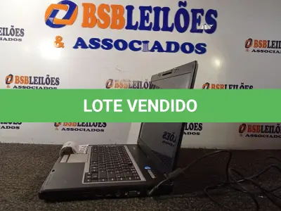 LOTE 257 - 01 NOTEBOK MARCA MIRAX RTELA DE 15” HD 160GB, COM FONTE. (NO ESTADO) ATENÇÃO! FAZER A VISITAÇÃO ANTES DE ARREMATAR, NÃO SABEMOS SE FUNCIONA. LEILÃO NÃO TEM GARANTIA E NEM DEVOLUÇÃO, SUJEITO A POSSÍVEIS AVARIAS VISÍVEIS/OCULTAS E/OU AUSÊNCIA DE COMPONENTES.