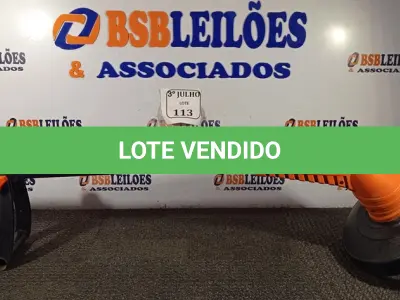 LOTE 113 - 01 APARADOR DE GRAMA 220V AP1000 – TRAPP NOVO. (NO ESTADO)