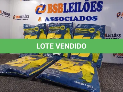 LOTE 133 - 05 MACACÕES DE SEGURANÇA VOLH GOVERTECH 300 TAMANHO EG. (NO ESTADO) ATENÇÃO! FAZER A VISITAÇÃO ANTES DE ARREMATAR, NÃO SABEMOS SE FUNCIONA. LEILÃO NÃO TEM GARANTIA E NEM DEVOLUÇÃO, SUJEITO A POSSÍVEIS AVARIAS VISÍVEIS/OCULTAS E/OU AUSÊNCIA DE COMPONENTES.