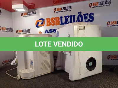 LOTE 276 - 02 PURIFICADORES DE ÁGUA SENDO 01 PARA GARRAFÃO. (NO ESTADO) ATENÇÃO! FAZER A VISITAÇÃO ANTES DE ARREMATAR, NÃO SABEMOS SE FUNCIONA. LEILÃO NÃO TEM GARANTIA E NEM DEVOLUÇÃO, SUJEITO A POSSÍVEIS AVARIAS VISÍVEIS/OCULTAS E/OU AUSÊNCIA DE COMPONENTES.