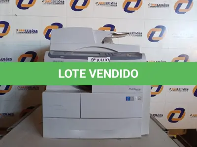 LOTE 019 - 01 IMPRESSORA SAMSUNG 6555 NX. (NO ESTADO) ATENÇÃO! FAZER A VISITAÇÃO ANTES DE ARREMATAR, NÃO SABEMOS SE FUNCIONA. LEILÃO NÃO TEM GARANTIA E NEM DEVOLUÇÃO, SUJEITO A POSSÍVEIS AVARIAS VISÍVEIS/OCULTAS E/OU AUSÊNCIA DE COMPONENTES.