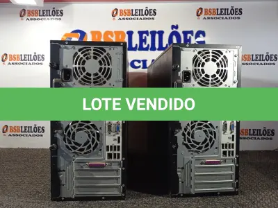 LOTE 097 - 02 CPUS DDR3 COM MEMÓRIA MARCA HP. (NO ESTADO) ATENÇÃO! FAZER A VISITAÇÃO ANTES DE ARREMATAR, NÃO SABEMOS SE FUNCIONA. LEILÃO NÃO TEM GARANTIA E NEM DEVOLUÇÃO, SUJEITO A POSSÍVEIS AVARIAS VISÍVEIS/OCULTAS E/OU AUSÊNCIA DE COMPONENTES.