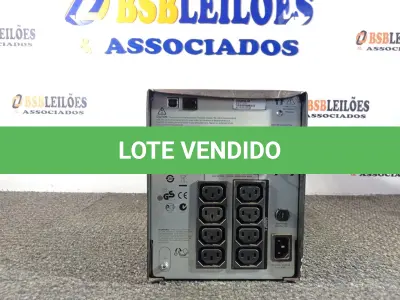 LOTE 282 - 01 NOBREAK APC SMART-UPS 1500 DE 1000VA 700W. (NO ESTADO) ATENÇÃO! FAZER A VISITAÇÃO ANTES DE ARREMATAR, NÃO SABEMOS SE FUNCIONA. LEILÃO NÃO TEM GARANTIA E NEM DEVOLUÇÃO, SUJEITO A POSSÍVEIS AVARIAS VISÍVEIS/OCULTAS E/OU AUSÊNCIA DE COMPONENTES.