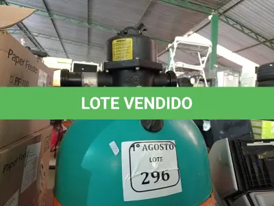 LOTE 296 - 01 FILTRO PARA PISCINA. (NO ESTADO) ATENÇÃO! FAZER A VISITAÇÃO ANTES DE ARREMATAR, NÃO SABEMOS SE FUNCIONA. LEILÃO NÃO TEM GARANTIA E NEM DEVOLUÇÃO, SUJEITO A POSSÍVEIS AVARIAS VISÍVEIS/OCULTAS E/OU AUSÊNCIA DE COMPONENTES.